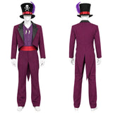 Cosplay Costume Dr. Facilier The Princess and the Frog(2009) Film Cosplay Tenue Violette Homme