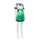 Cosplay Costume Sarah Isekai Slow Life Jeu Cosplay Tenue Verte Femme
