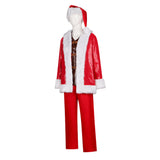 Cosplay Costume Nick Violent Night 2(2026) Film Cosplay Tenue de Père Noël Rouge Homme