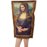 Mona Lisa Cosplay Costume Carnaval d'Halloween