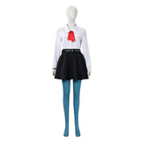 Cosplay Costume Billie Billie À la Croisée des Mondes(2026) Film Cosplay Tenue Noire et Blanche Enfant
