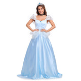 Déguisement Film Cendrillon Femme Robe de Princesse Cinderella Costume