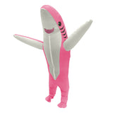 Adulte Mignon Requin Rose Gonflable Costume Halloween