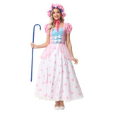 Déguisement Femme Robe de Princesse Bergère Halloween 