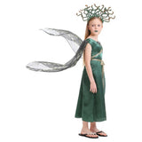 Enfant La Mythologie Grecque Meduse Robe Costume Halloween Carnaval
