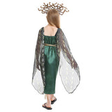 Enfant La Mythologie Grecque Meduse Robe Costume Halloween Carnaval