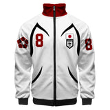 Blue Lock Isagi Yoichi/Bachira Meguru Sweat-shirt Blanc Costume