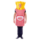 Déguisement Adulte Hot-dog/Hamburger/Frites Combinaison Costume Carnaval Halloween