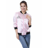 Femme Grease 1950s Pink Ladies Veste des années 1950 Costume