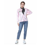 Femme Grease 1950s Pink Ladies Veste des années 1950 Costume