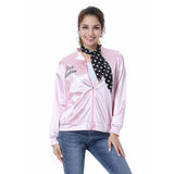 Femme Grease 1950s Pink Ladies Veste des années 1950 Costume