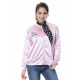 Femme Grease 1950s Pink Ladies Veste des années 1950 Costume