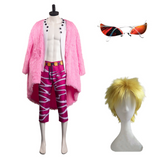 One Piece Donquixote Doflamingo Uniform Cosplay Costume Carnaval