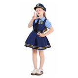 Cosplay Costume Judy Zootopia Film Cosplay Tenue Robe Bleue Enfant