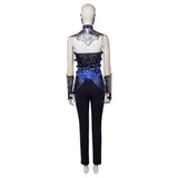 Cosplay Costume Kitana Mortal Kombat 2(2026) Film Cosplay Tenue Bleue Femme