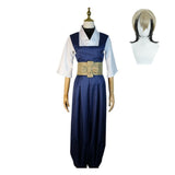 Cosplay Costume Zanka Gachiakuta Anime Cosplay Tenue Bleue Homme & Femme
