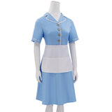 Waitress Jenne Robe Bleue Cosplay Costume