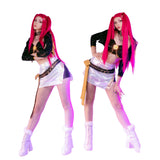 Rumi Zoey Rumi Tenue Noire Cosplay Costume