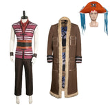 One Piece Buggy Tenue Raye Cosplay Costume