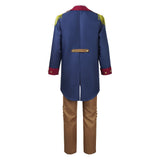 Cosplay Costume George Washington Tenue Président Bleue avec Chapeau