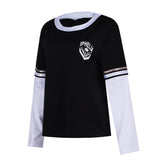 La Famille Addams 2(2025) Mercredi T-shirt à Manches Longues Cosplay Costume