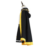 Cosplay Costume Colette Loire Wistoria: Wand and Sword Anime Cosplay Tenue Noire et Jaune Femme