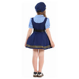 Cosplay Costume Judy Zootopia Film Cosplay Tenue Robe Bleue Enfant