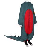 Gachiakuta Guita Tenue Grise et Rouge Cosplay Costume
