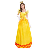 Déguisement Femme Super Mario Bros Daisy Princesse Costume Halloween