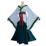 Cosplay Costume Maomao The Apothecary Diaries 3(2026) Anime Cosplay Robe Verte et Bleue Femme