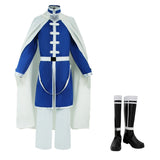Frieren: Beyond Journey's End Himmel Tenue Bleue et Blanche Cosplay Costume