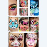 Cosplay Accessoire Peinture Corporelle Hydrosoluble pour Maquillage Scénique Halloween 15/42 Couleurs