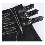 Déguisement Jupe Noire Médiévale Sombre Steampunk Rétro Gothique Rock Heavy Metal Homme