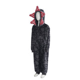 Adulte &amp; Enfant Stranger Things S5(2025) Demogorgon Pyjama Combinaison Grise Cosplay Costume