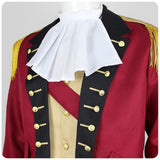Cosplay Costume George Washington Tenue Président Rouge