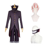 Dandadan(2024) Ken Takakura Tenue Dégradé Noir et Rouge Cosplay Costume