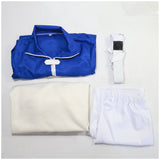 Frieren: Beyond Journey's End Himmel Tenue Bleue et Blanche Cosplay Costume