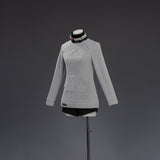 Femme Arknights: Endfield(2026) Endministrator Tenue Grise Cosplay Costume