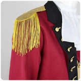 Cosplay Costume George Washington Tenue Président Rouge