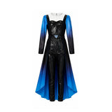 Cosplay Costume Evie Descendants: Wicked Wonderland(2026) Film Cosplay Tenue Bleue et Noire Femme Ver.2