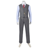 Cosplay Costume Tommy Shelby Peaky Blinders TV Cosplay Tenue Noire Homme
