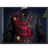 Femme Where Winds Meet(2025) San Geng Tian Unifrome Rouge Wuxia Hanfu Cosplay Costume
