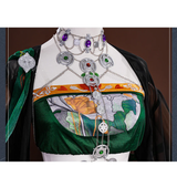 Where Winds Meet(2025) Zui Hua Yin Uniforme Vert Wuxia Hanfu Cosplay Costume