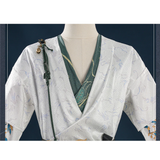Where Winds Meet(2025) Chen Zixi Tenue Blanche Wuxia Hanfu Cosplay Costume