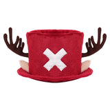 Cosplay Costume Chopper One Piece Live Action 2(2026) TV Cosplay Short Rouge Enfant