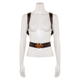Arcane: League of Legends Saison 2(2024) Caitlyn Tenue Bleue à Manches Courtes Cosplay Costume