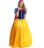 Femme Blanche-Neige Robe Cosplay Costume d'Halloween