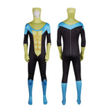 Invincible Saison 3(2025) Mark Grayson Tenue Jaune et Bleue Cosplay Costume Ver.2