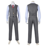 Cosplay Costume Tommy Shelby Peaky Blinders TV Cosplay Tenue Noire Homme