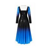 Cosplay Costume Evie Descendants: Wicked Wonderland(2026) Film Cosplay Tenue Bleue et Noire Femme Ver.2